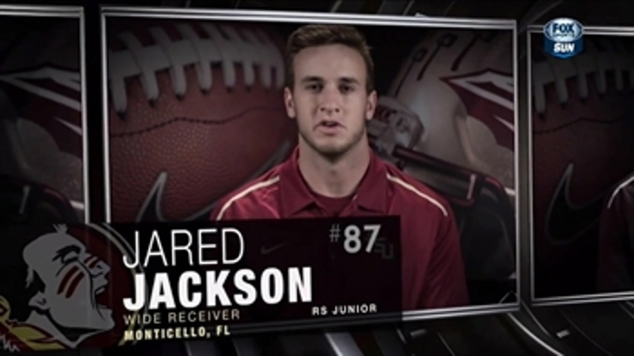 Inside the Helmet: FSU wide receiver Jared Jackson