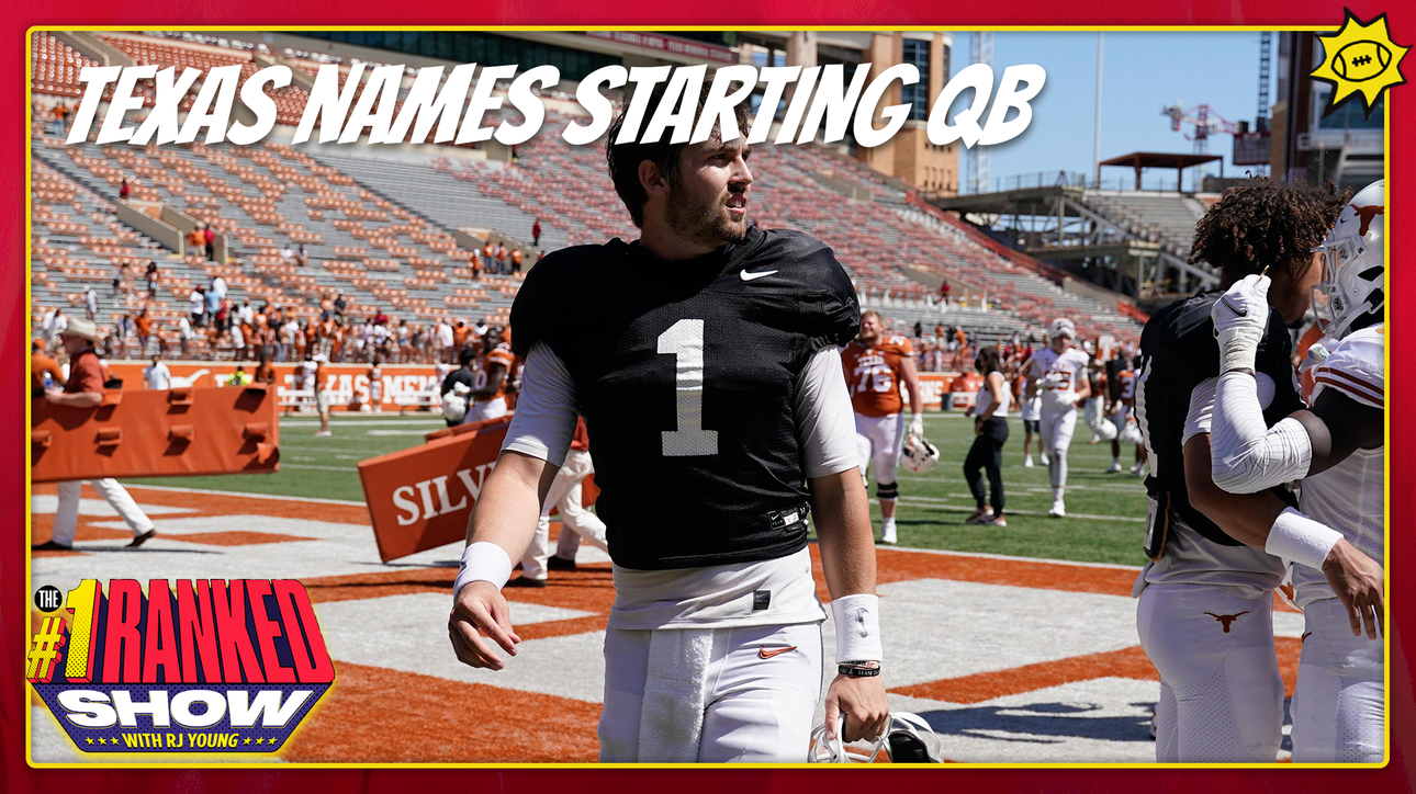RJ Young discusses Texas naming Hudson Card as starting QB ' No. 1 Ranked Show