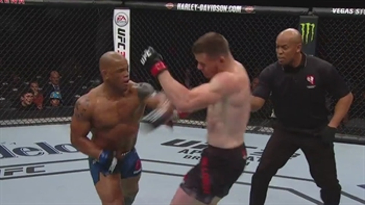 CB Dolloway wins by DQ due to late strikes by Hector Lombard ' HIGHLIGHTS ' UFC 222
