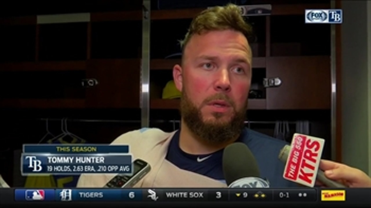 Tommy Hunter: The rolls kind of went their way tonight