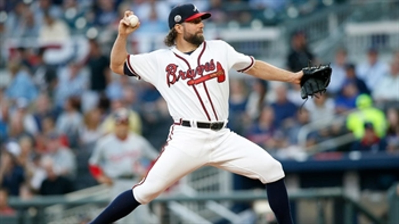 Braves LIVE To Go: R.A. Dickey strong, but Braves fall to Nationals