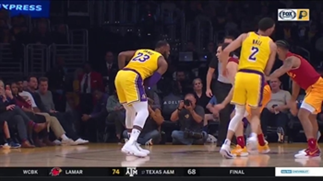 WATCH: Pacers can't quite complete comeback against Lakers