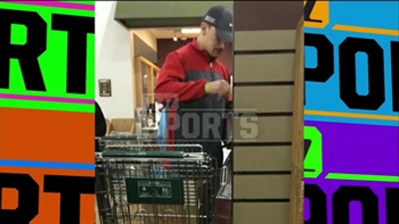 Johnny Manziel goes shopping for wine after partying in Vegas - 'TMZ Sports'