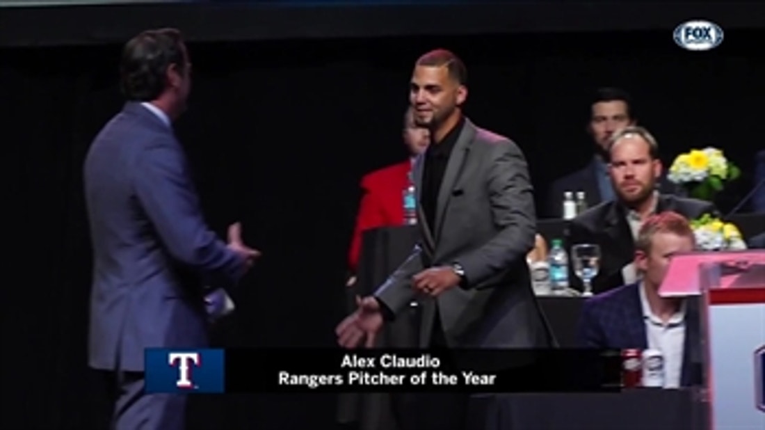Alex Claudio: Pitcher of the year ' Rangers Insider