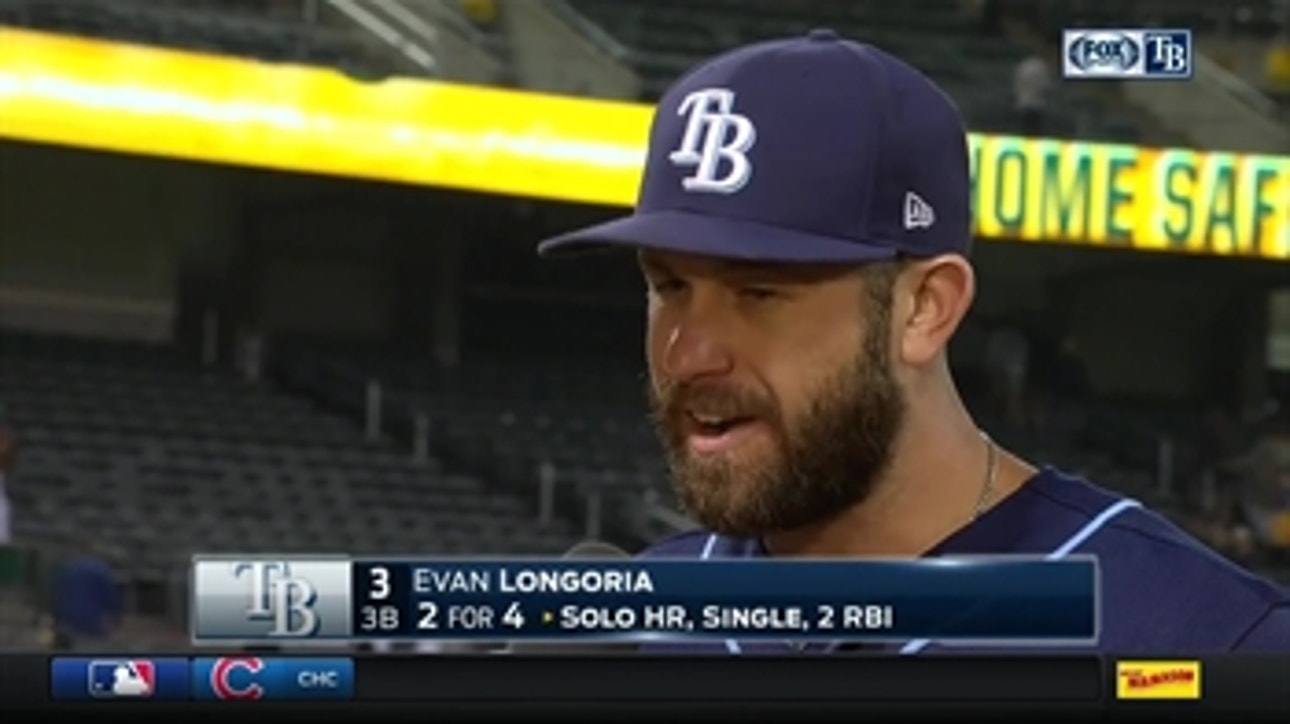 Evan Longoria: We're as confident as it gets as a team right now