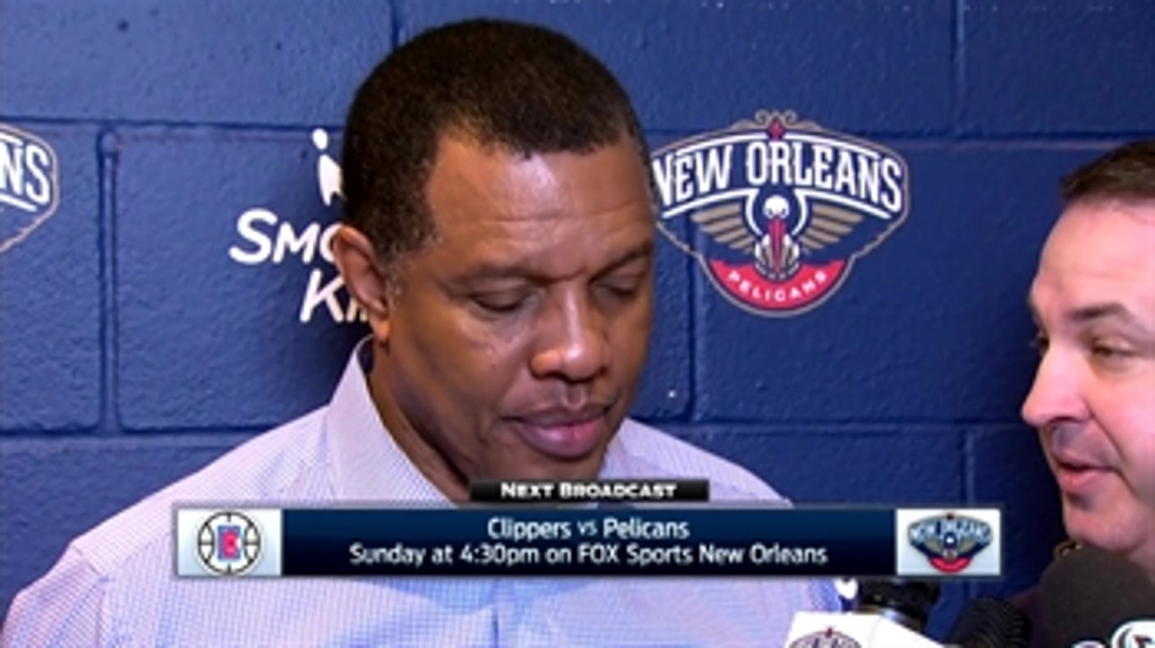 Gentry on making a run, falling short in loss