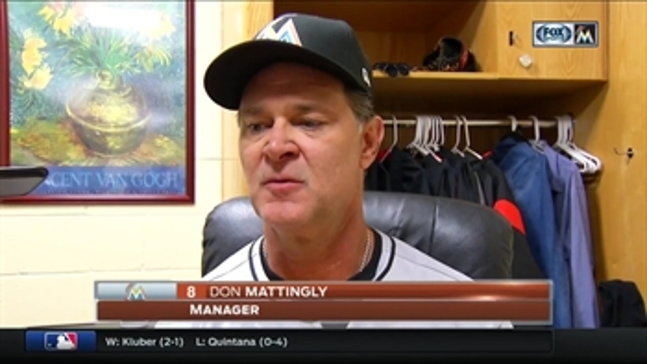 Don Mattingly: We weren't really able to mount much of a charge