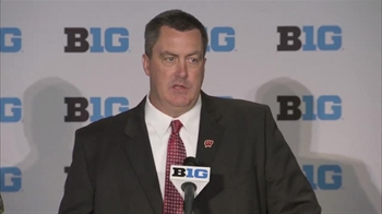 Wisconsin head coach Paul Chryst optimistic about QB Joel Stave