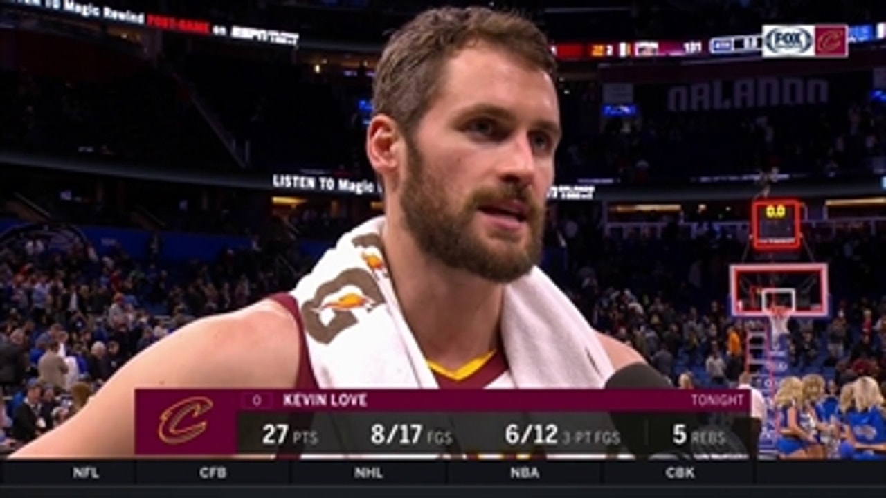 Kevin Love discusses next step for Cleveland as they continue to get guys back