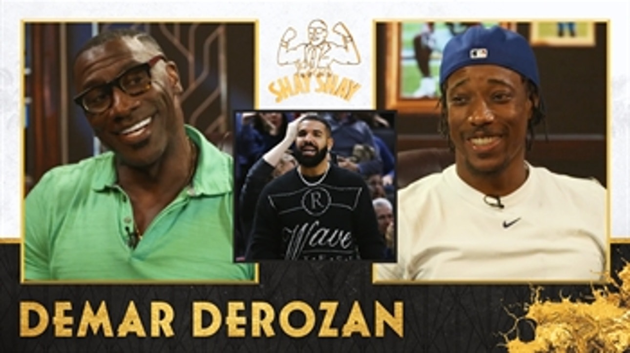 DeRozan's Reaction to Drake Name-Dropping Him in 'Lemon Pepper Freestyle' I Club Shay Shay