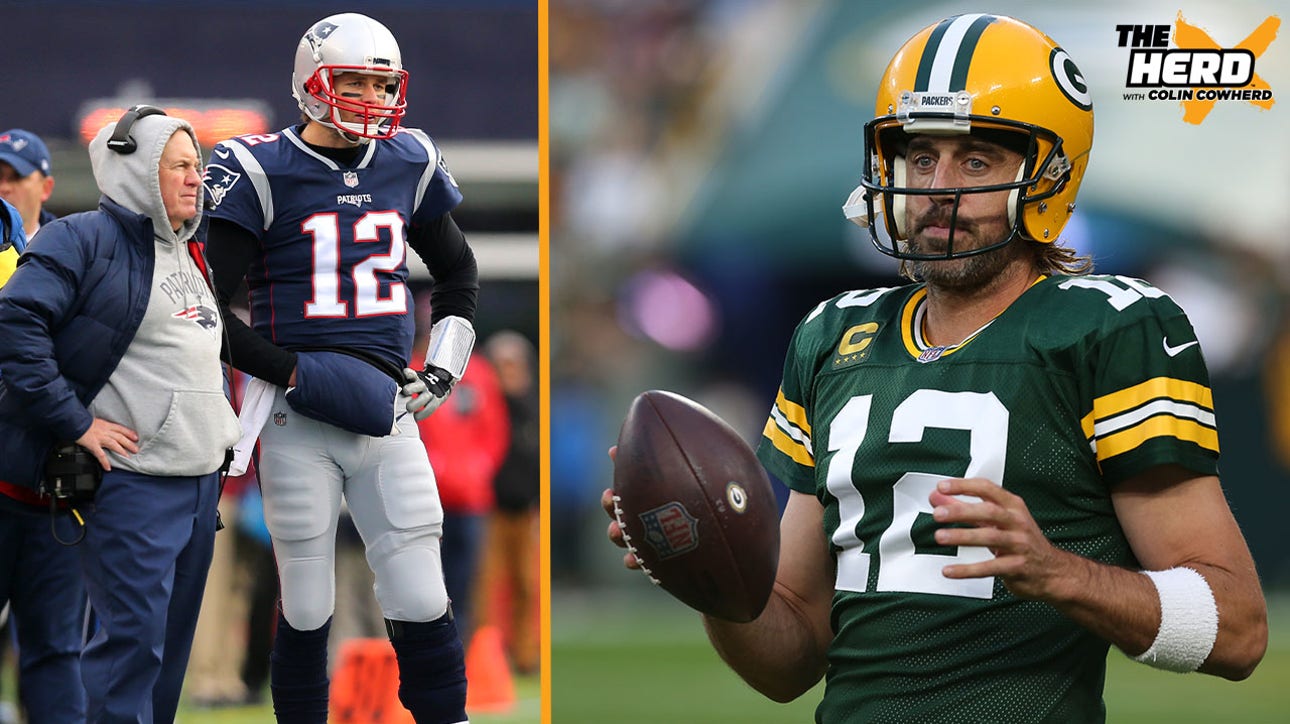 Eric Mangini discusses Tom Brady's trainer commenting about Bill Belichick, Aaron Rodgers in the media I THE HERD