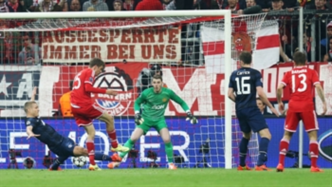 Bayern Munich v Manchester United UEFA Champions League Highlights 04/09/14