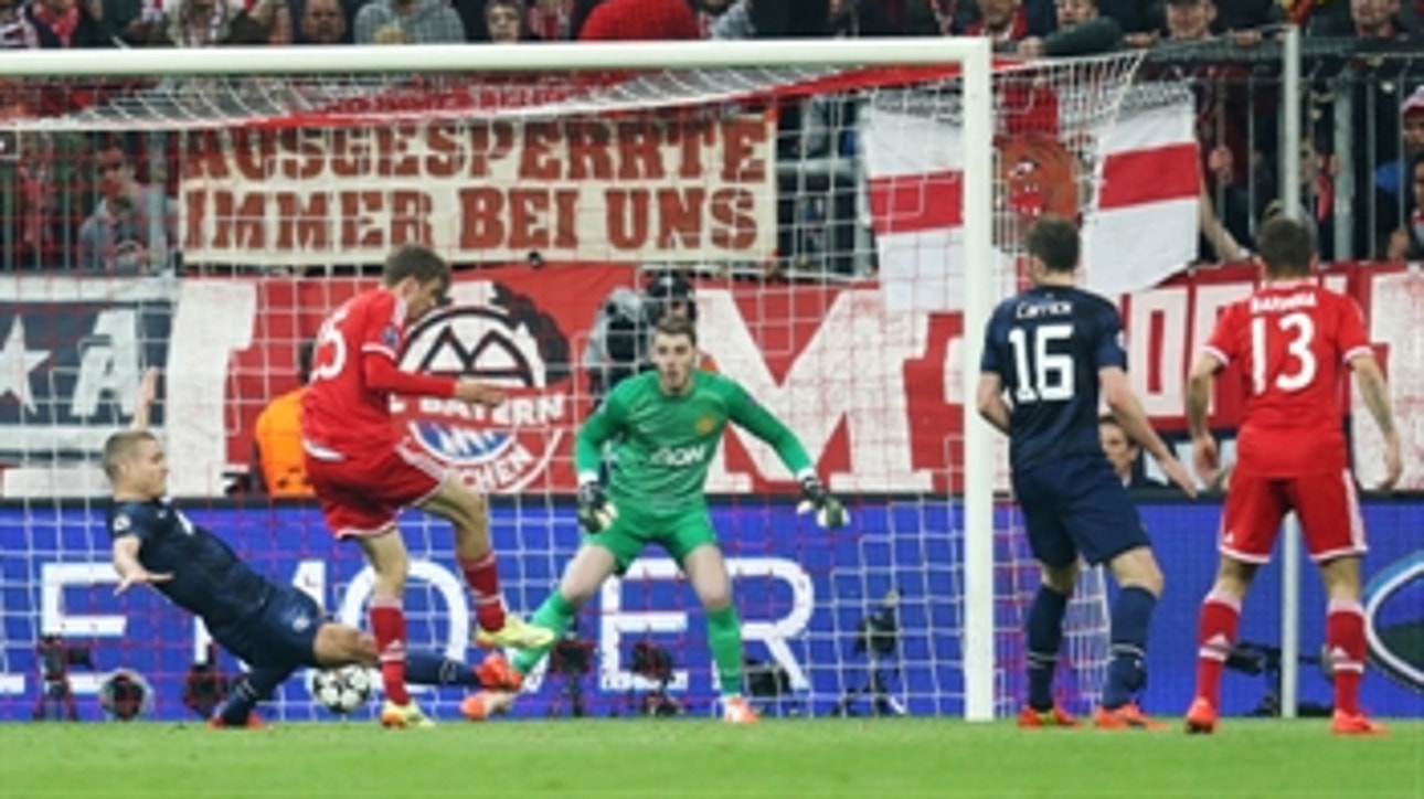 Bayern Munich v Manchester United UEFA Champions League Highlights 04/09/14