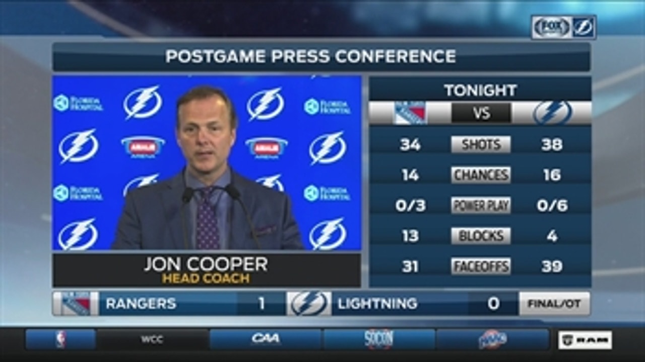 Jon Cooper: That was a pretty darn exciting game