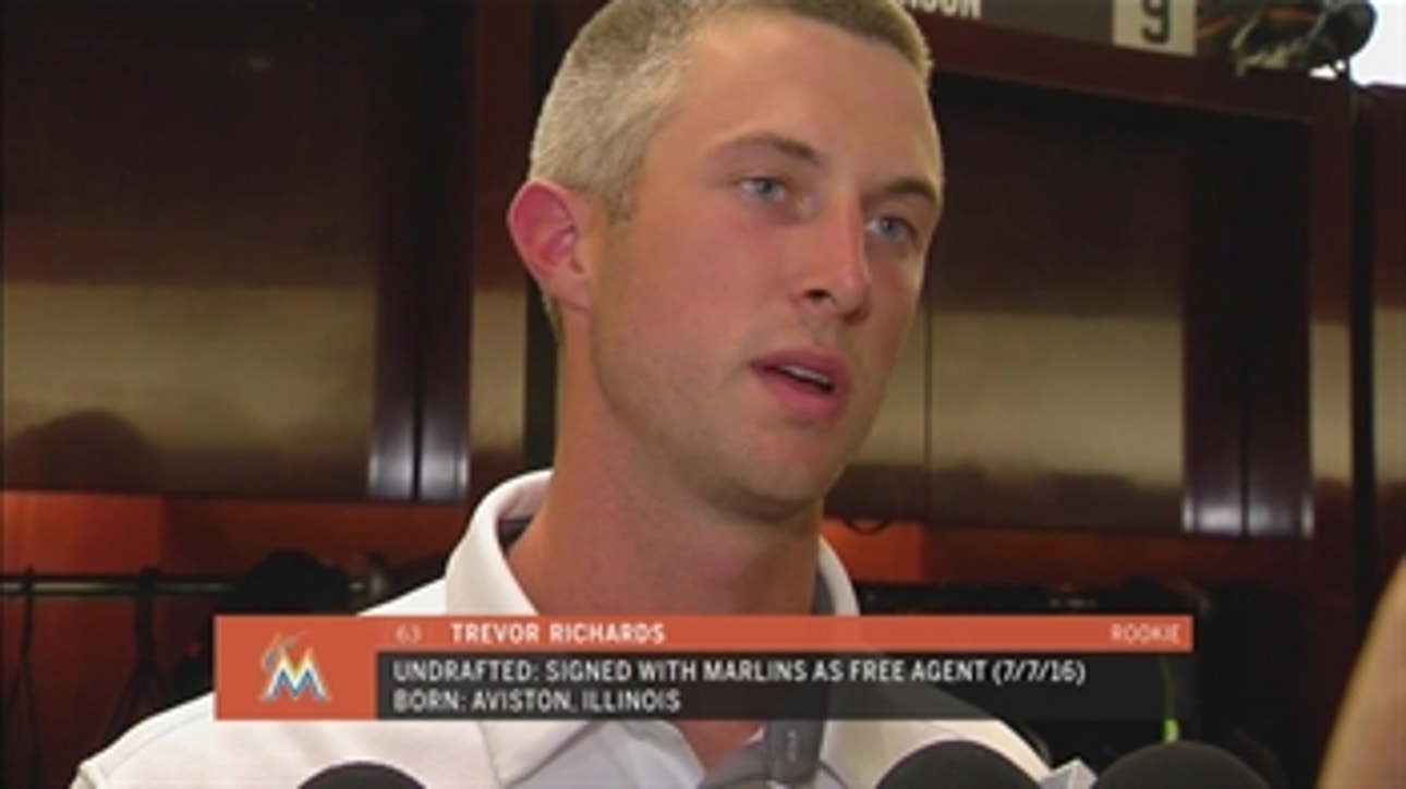 Trevor Richards reflects on his MLB debut