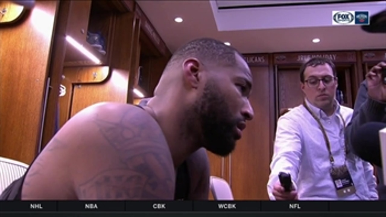 DeMarcus Cousins: 'There's still a lot of season left'