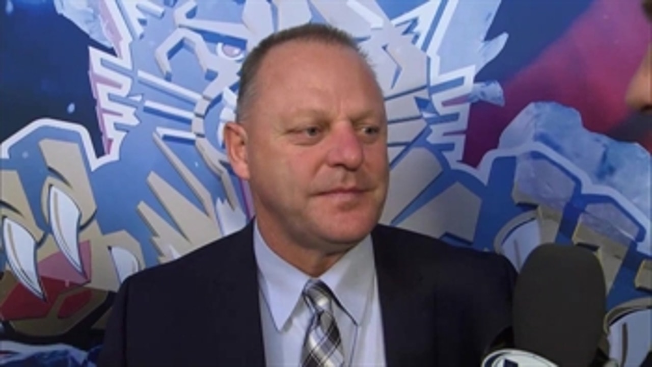 Gerard Gallant: 'It was an even game'
