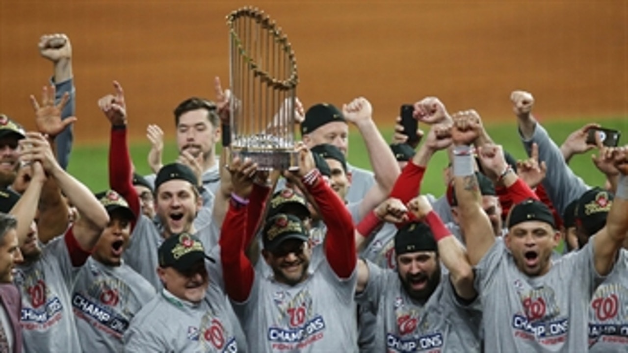 "I believe in these guys" — Dave Martinez on his team after winning the 2019 World Series