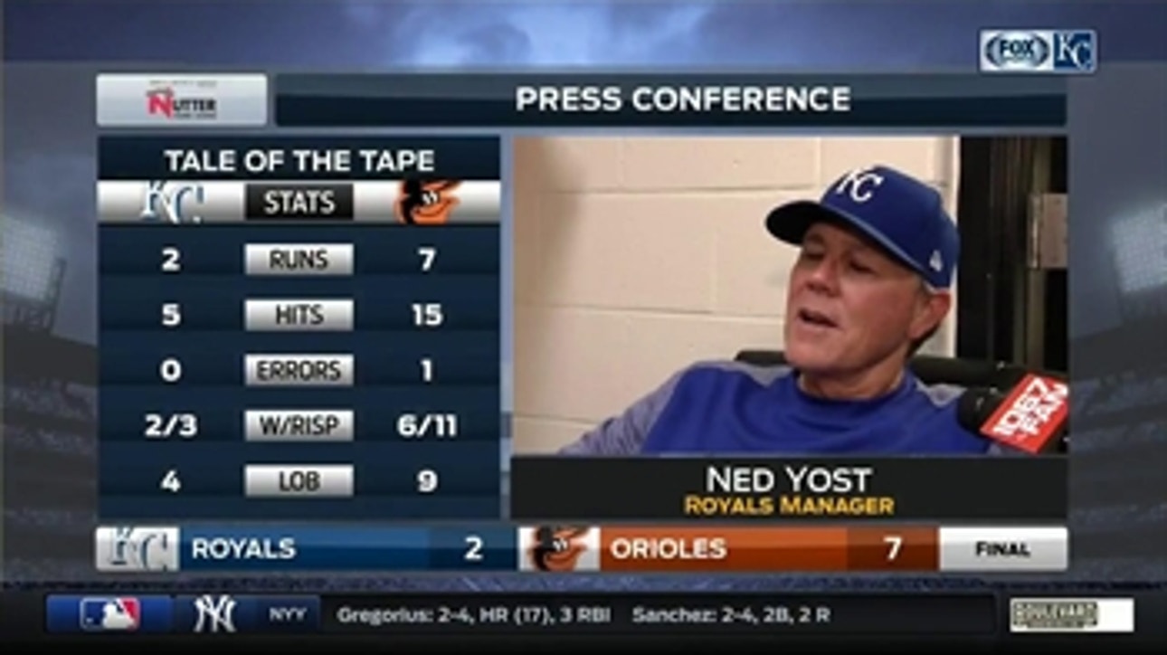 Yost on Kennedy: 'He did a really good job of limiting the damage'