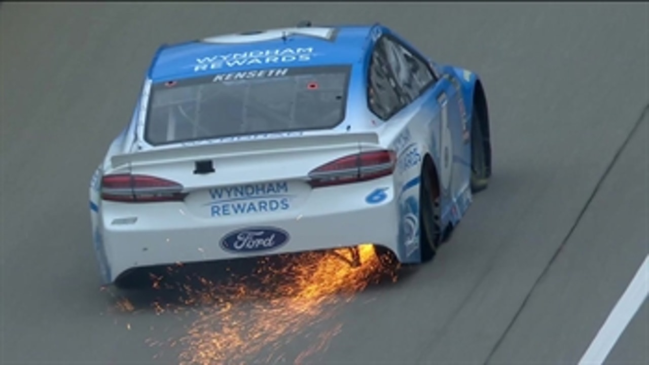 Matt Kenseth spins out late in Stage 1  ' 2018 MICHIGAN ' FOX NASCAR