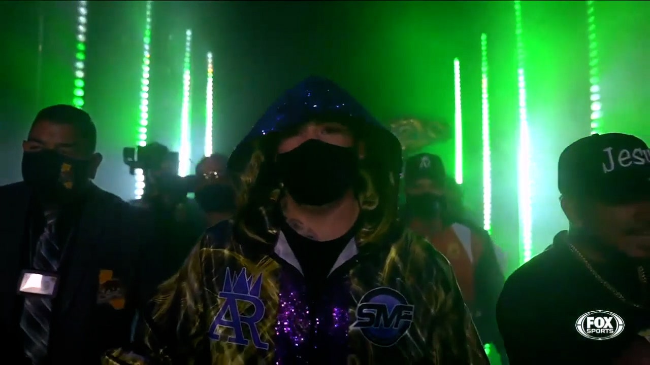 Andy Ruiz Jr.'s entrance before heavyweight fight vs. Chris Arreola