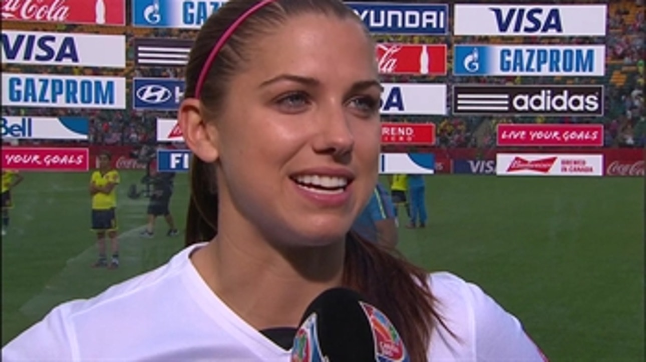 Alex Morgan's goal helps USWNT advance- FIFA Women's World Cup 2015
