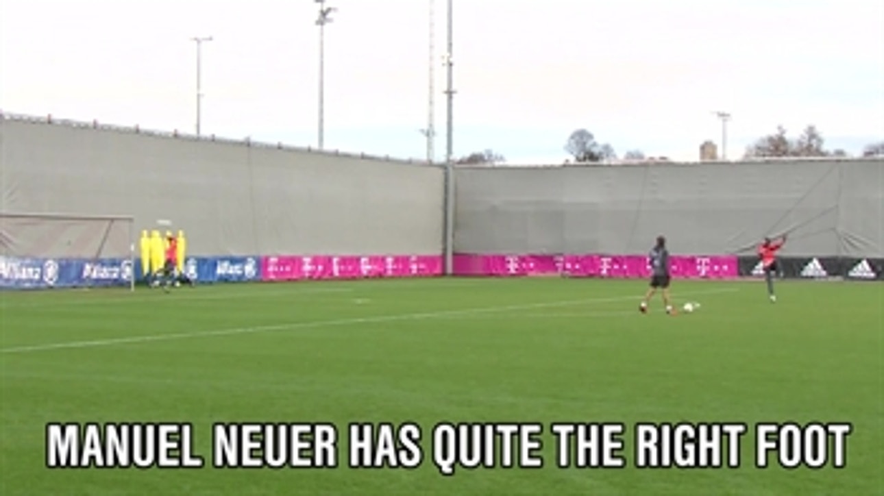 Goalkeeper Manuel Neuer doesn't just save goals