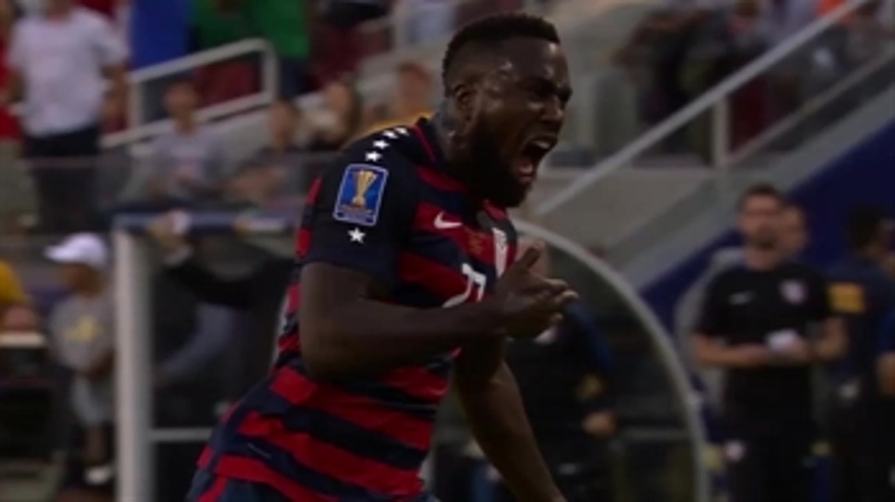 Jozy Altidore free kick goal puts USA in front vs. Jamaica ' 2017 CONCACAF Gold Cup Highlights