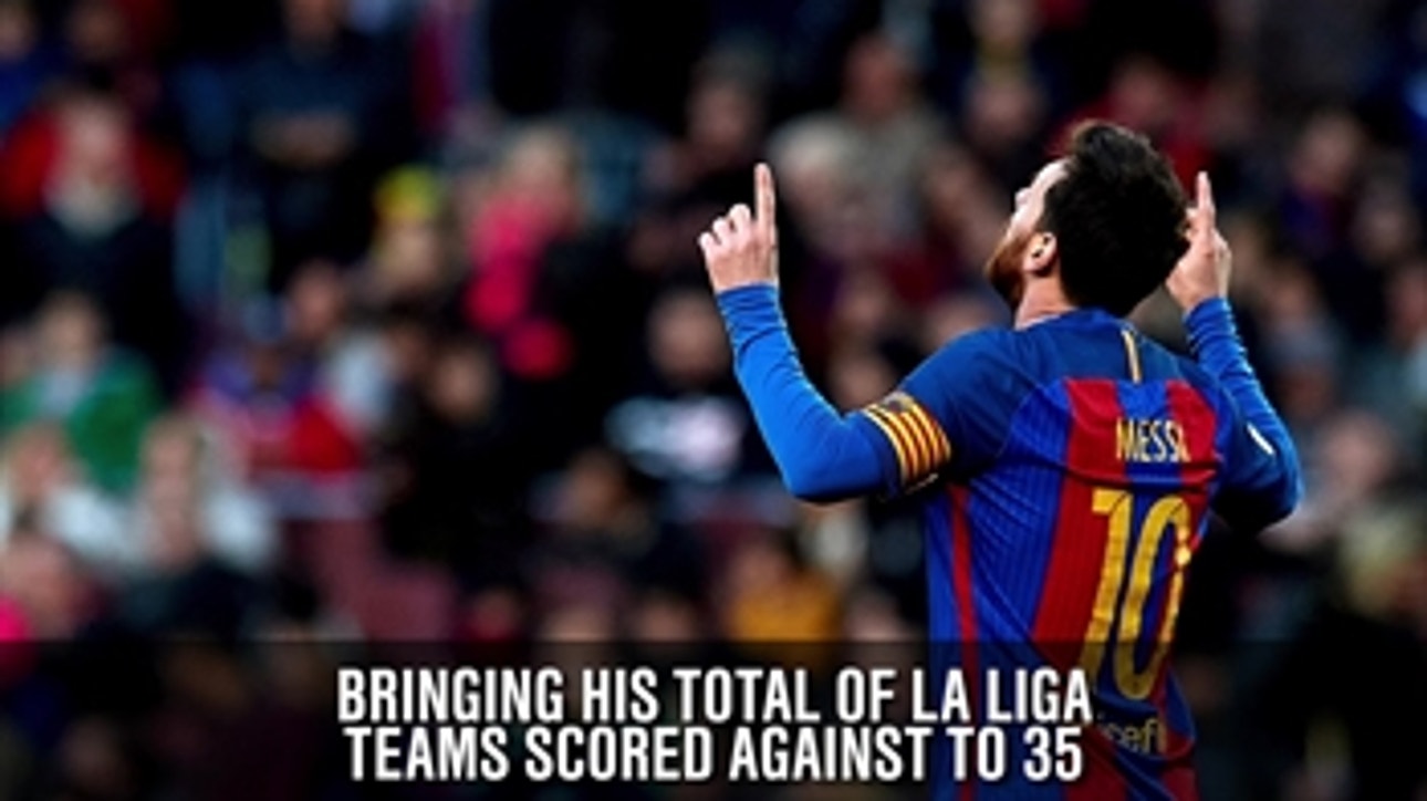Another day, another record for Leo Messi