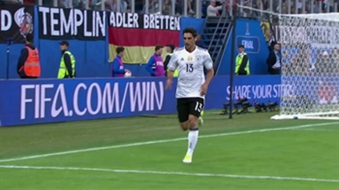 Lars Stindl puts Germany in front against Chile ' 2017 FIFA Confederations Cup Highlights