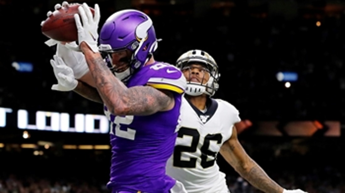 Shannon Sharpe: Kyle Rudolph should've been called for pass interference on winning play
