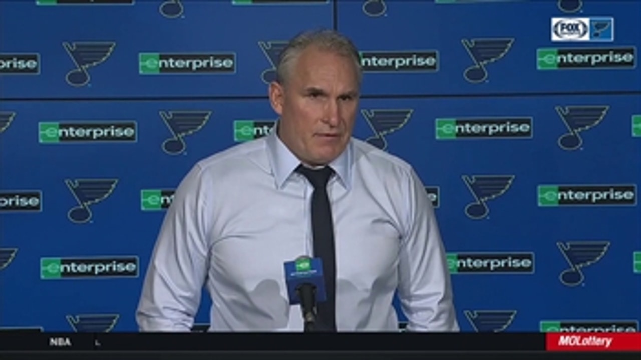 Craig Berube after Blues' loss to Jets: 'We have to have a better mindset'