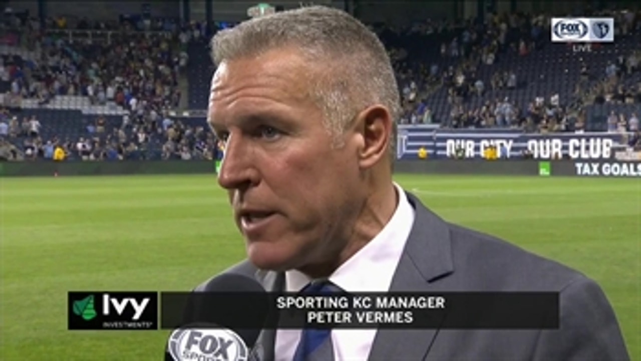 Peter Vermes: 'We never gave up anything' against Rapids