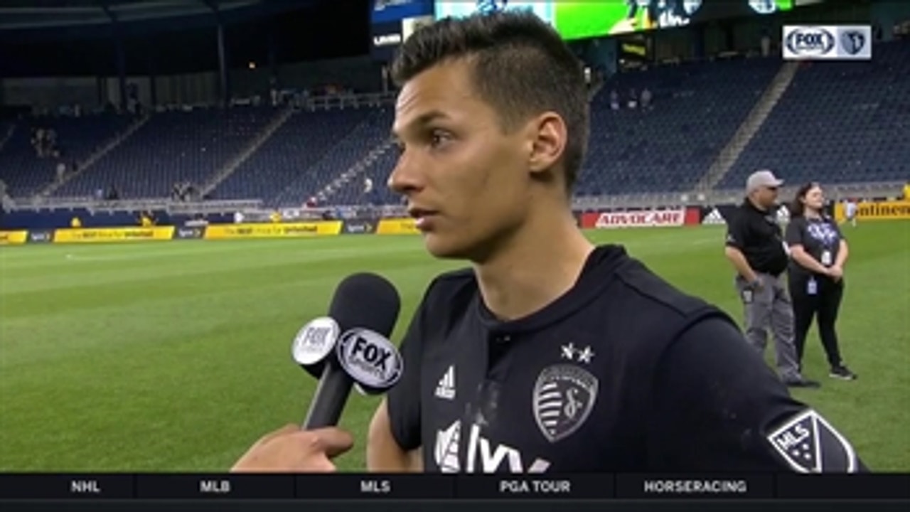Daniel Salloi after Sporting KC's win over Colorado: 'This is a very important three points'