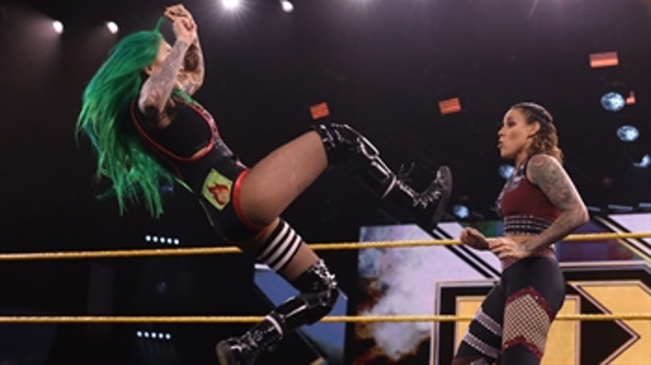 Shotzi Blackheart vs. Mercedes Martinez with Robert Stone and Aliyah: WWE NXT, July 29, 2020