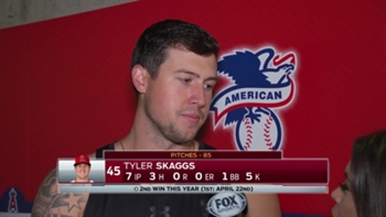 Tyler Skaggs on start: 'A great outing to build off'