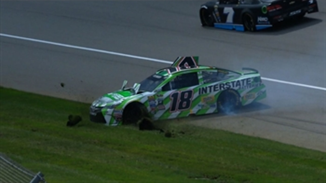 CUP: Kyle Busch Goes Around - Michigan 2016