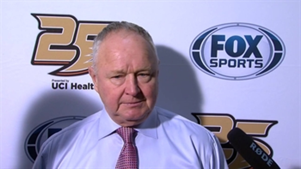 Randy Carlyle talks about the 3-2 shootout loss
