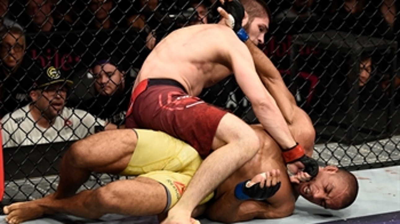 Khabib Nurmagomedov vs Edson Barboza breakdown ' HIGHLIGHTS ' UFC 219