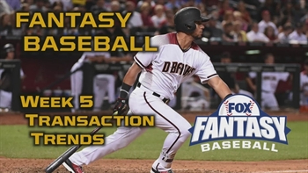 Fantasy Baseball Waiver Wire Trends - Week 5