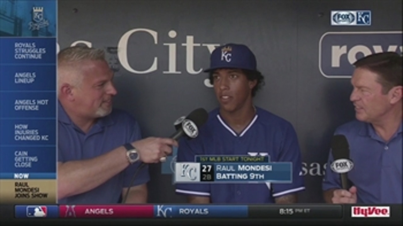 Raul Mondesi is the newest and youngest Royal