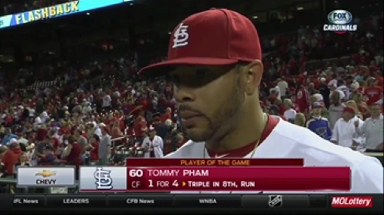 Pham had a good feeling about his hit