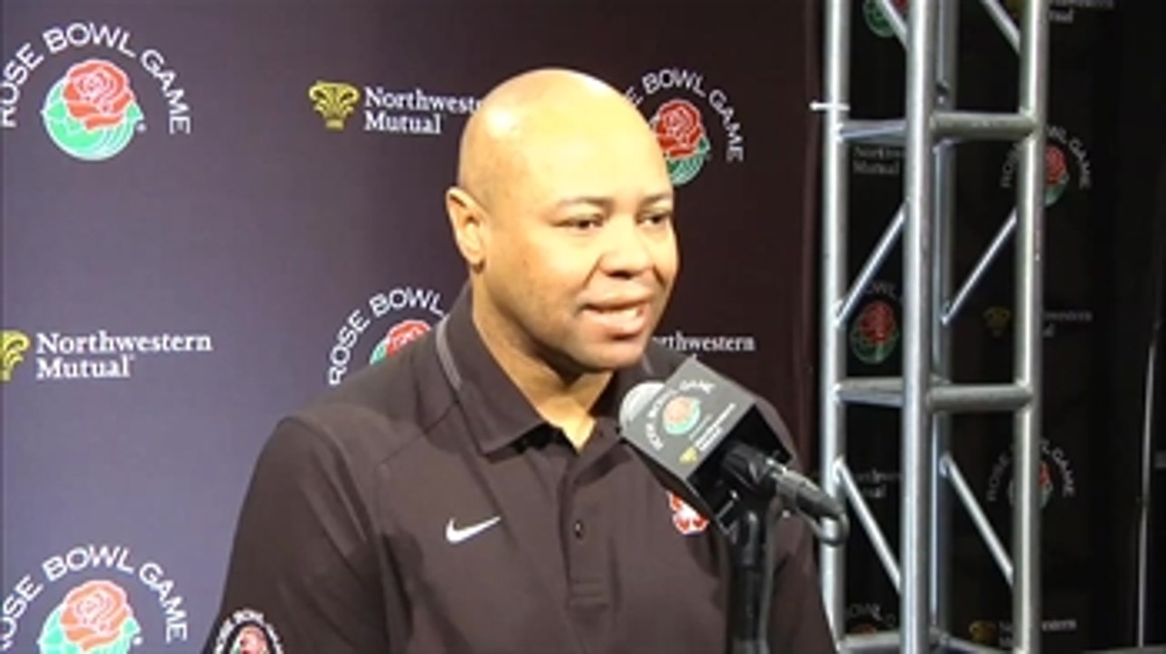 Stanford's David Shaw on giving pregame speeches