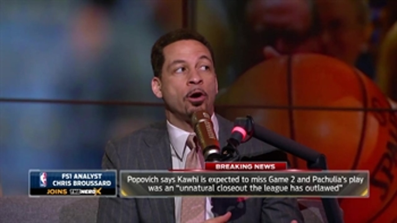 Chris Broussard on Popovich's reaction to Kawhi's injury, Lonzo Ball's NBA Draft stock ' THE HERD
