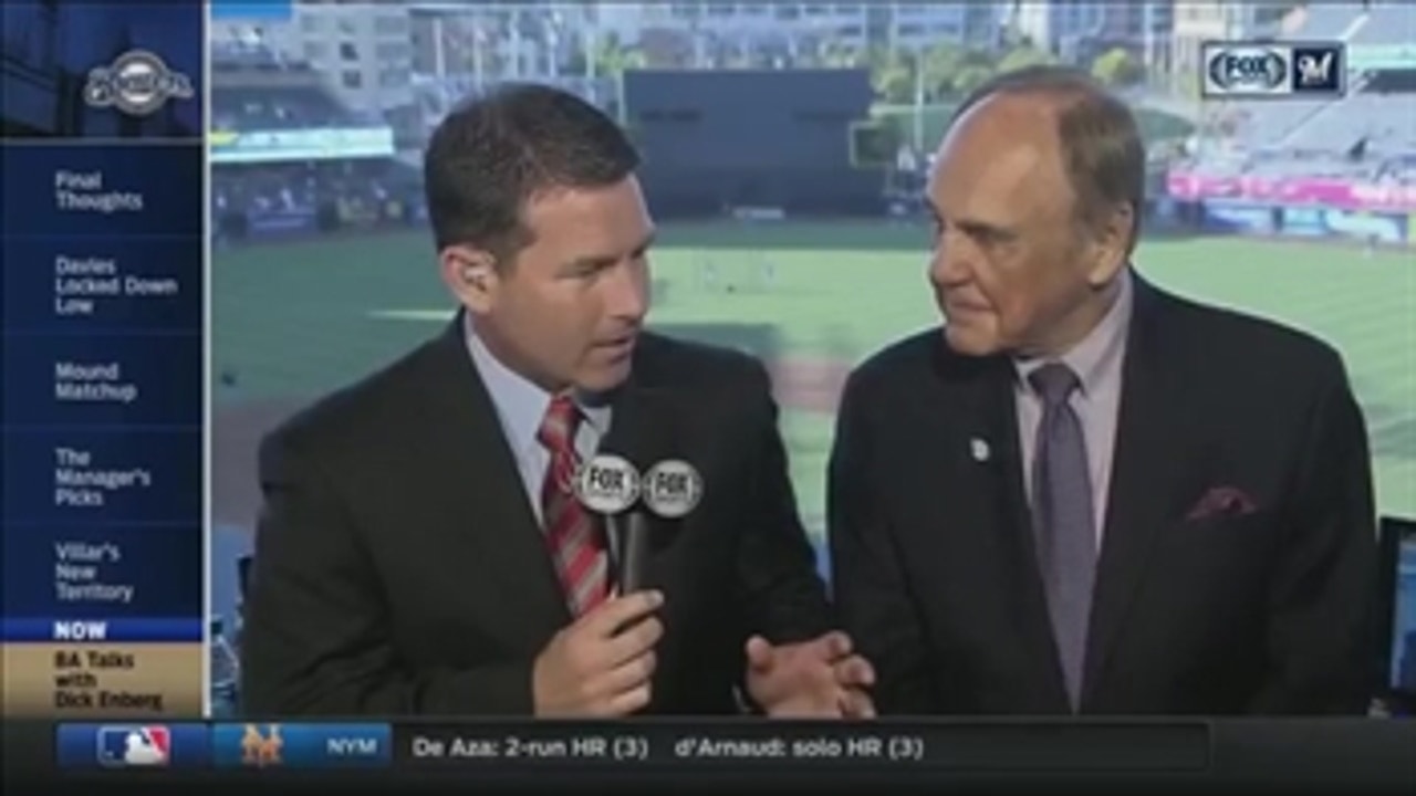 B.A. sits down with HOF broadcaster Dick Enberg