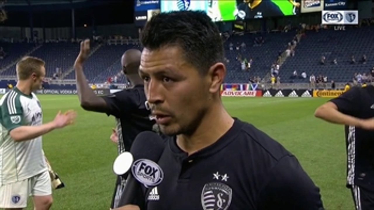 Roger Espinoza: 'We knew we had to come out with intensity' against Rapids