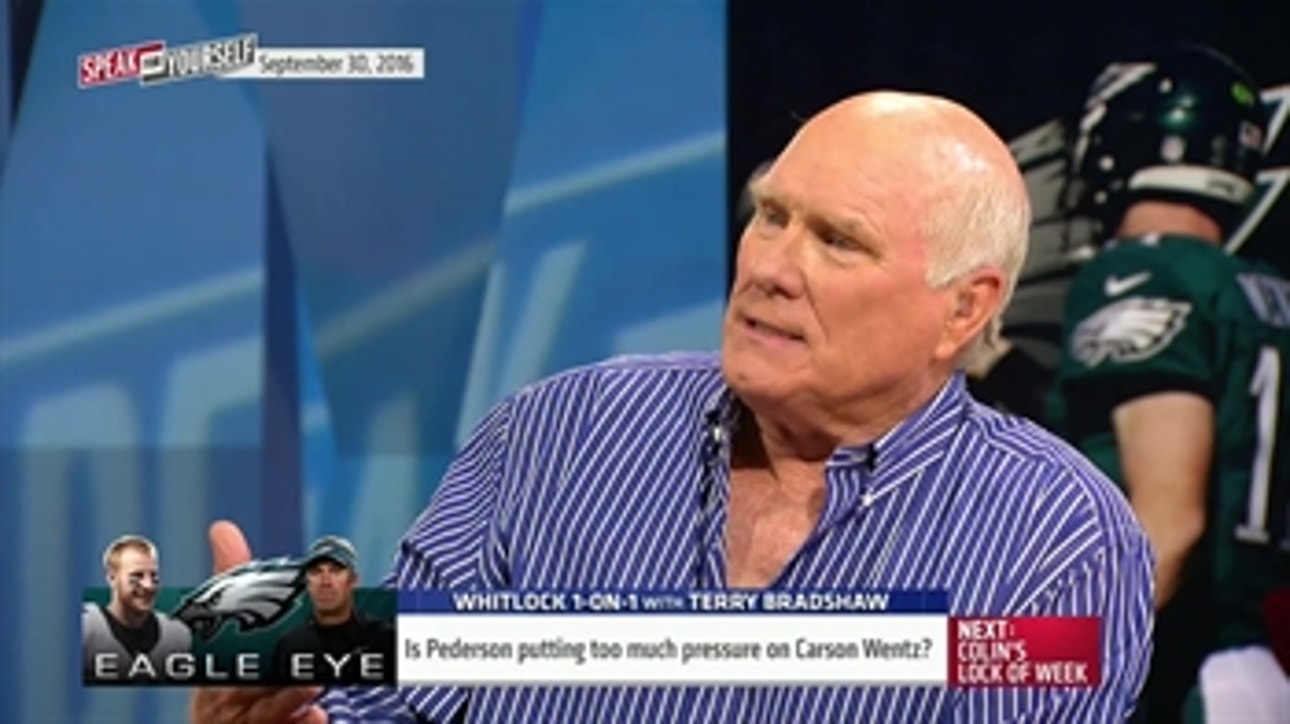 Whitlock 1-on-1: Terry Bradshaw answers if Wentz is under too much pressure