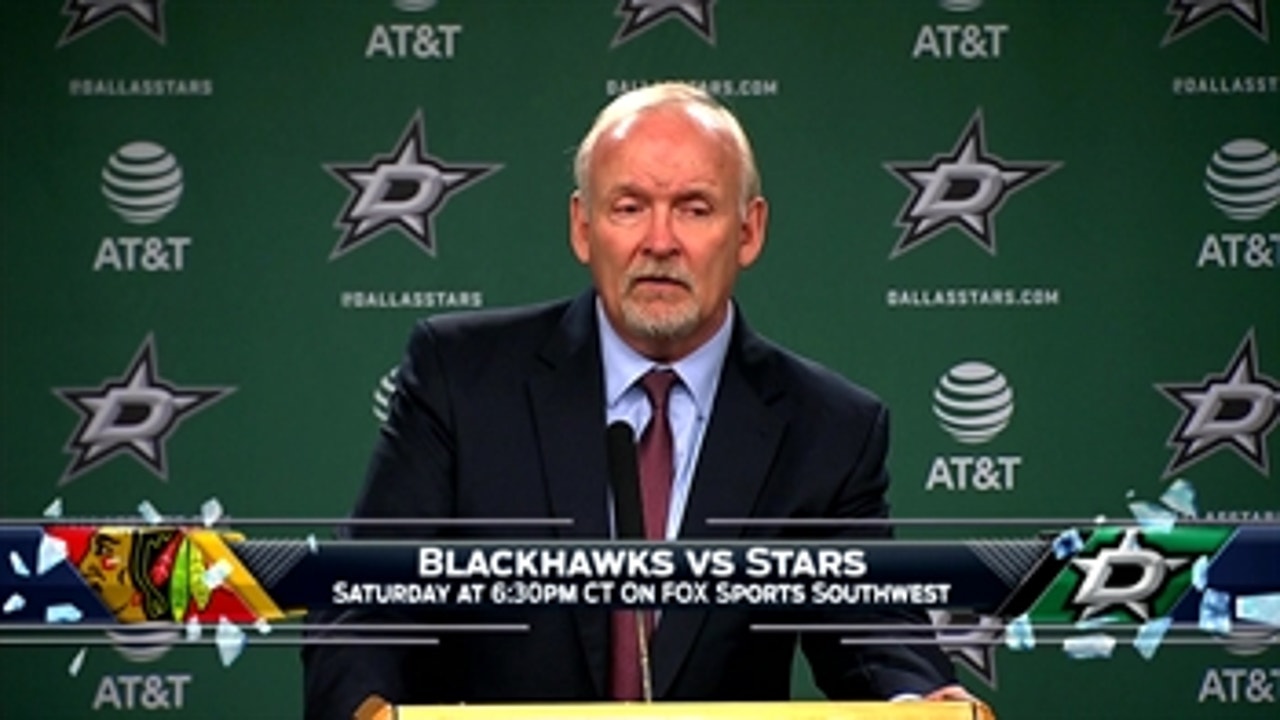 Lindy Ruff on Stars' 4-3 loss to Jets