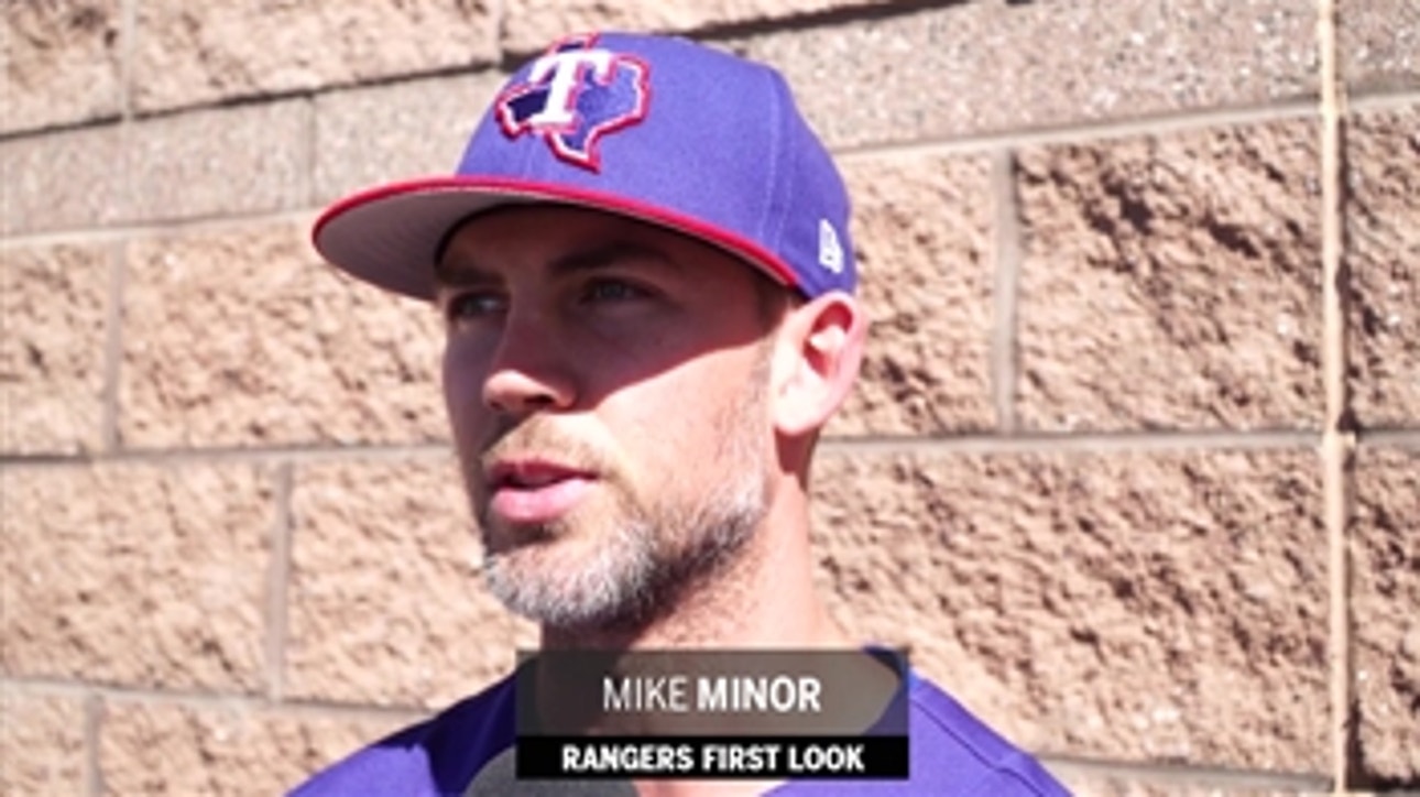 Mike Minor Named Opening Day Starter ' Rangers First Look