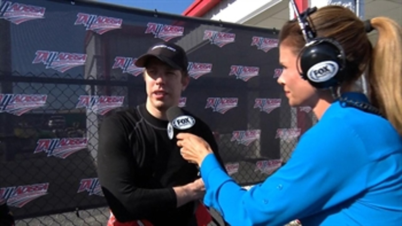 Keselowski, Bowyer, & Menard comment on the 'big one' | 2018 TALLADEGA | FOX NASCAR